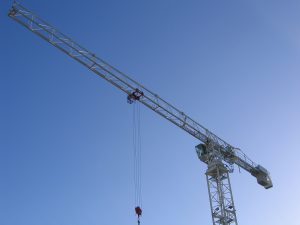tall construction crane
