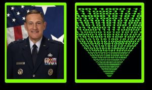 air force cyber Maj. Gen. Michael J. Basla; Photo: af.mil, Juan Fuertes