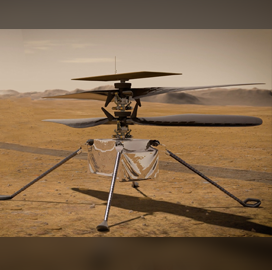 NASA Names Mars Helicopter After Essay Entry by High School Student