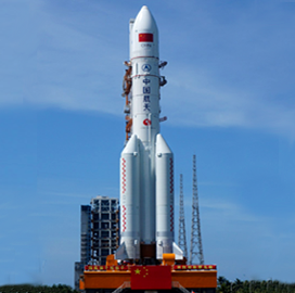 Space Force Tracking Reentry of China's Long March 5B ...