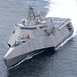 Austal USA-Built LCS Clears Acceptance Trials USS Oakland (LCS 24)