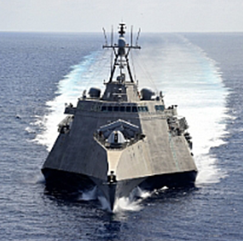 NAVWAR Demos Alternative Connectivity for USS Gabrielle Giffords