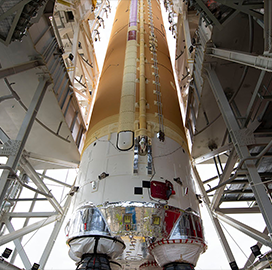 NASA Conducts Core Stage Checkout for Space Launch System