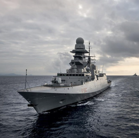 Navy Unveils Name of First Guided Missile Frigate; Kenneth Braithwaite Quoted