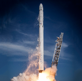 SpaceX Launches Radio Satellite Aboard Falcon 9; Karen St. Germain Quoted