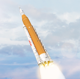 NASA to Address Hot Fire Test of Rocket for Artemis Moon Missions