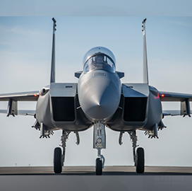 Air Force to Buy Boeing F-15EX Fighter Jets in Aircraft Fleet Modernization Push; Lt. Gen. Duke Richardson Quoted