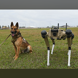 Tyndall AFB to Field Semi-Autonomous Robot Dogs; Mark Shackley Quoted