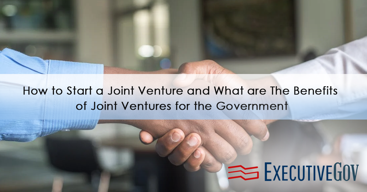 What are The Benefits of Joint Ventures for the Government