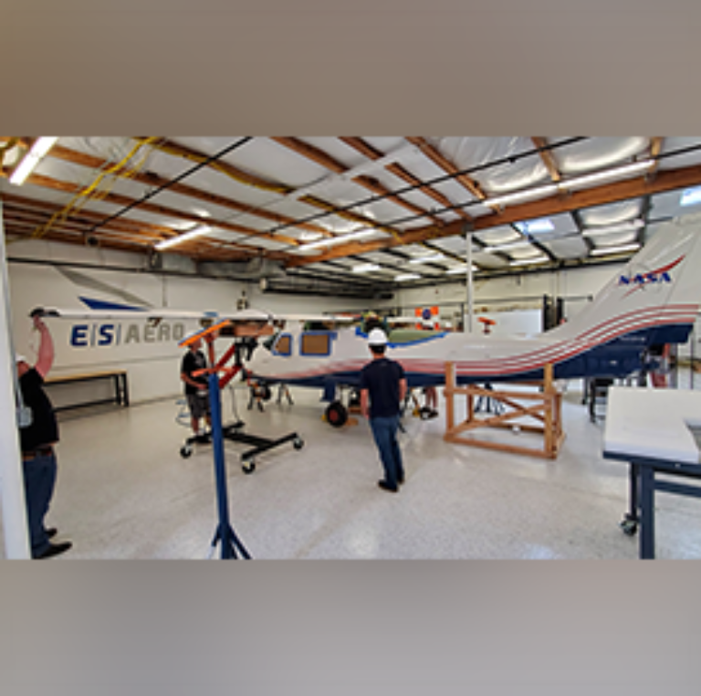 NASA, ESAero Eye Inaugural Test Flight for Experimental AllElectric Plane