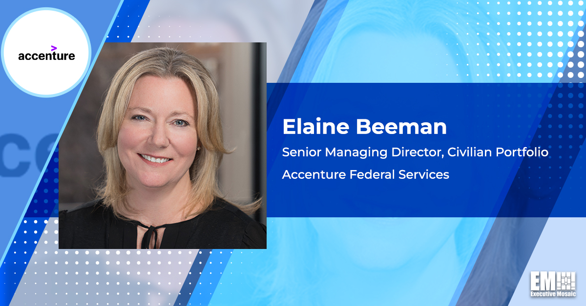 Accenture Federal Services Lands Spot on $2.6B IRS BPA for Systems Modernization; Elaine Beeman Quoted - Vimarsana News
