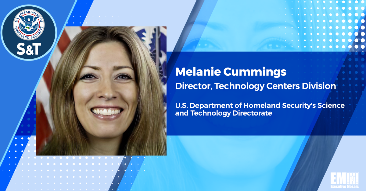 Melanie Cummings AI, Cyber Included in DHS S&T Directorate's