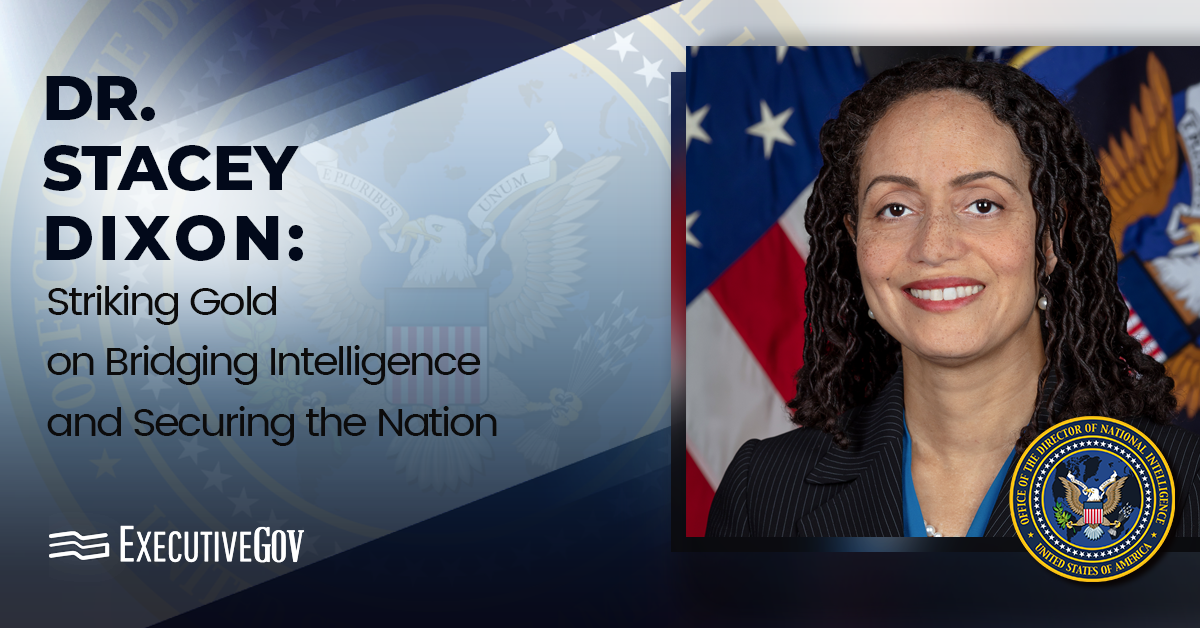 Stacey Dixon of the ODNI Wins Fifth Wash100 Award