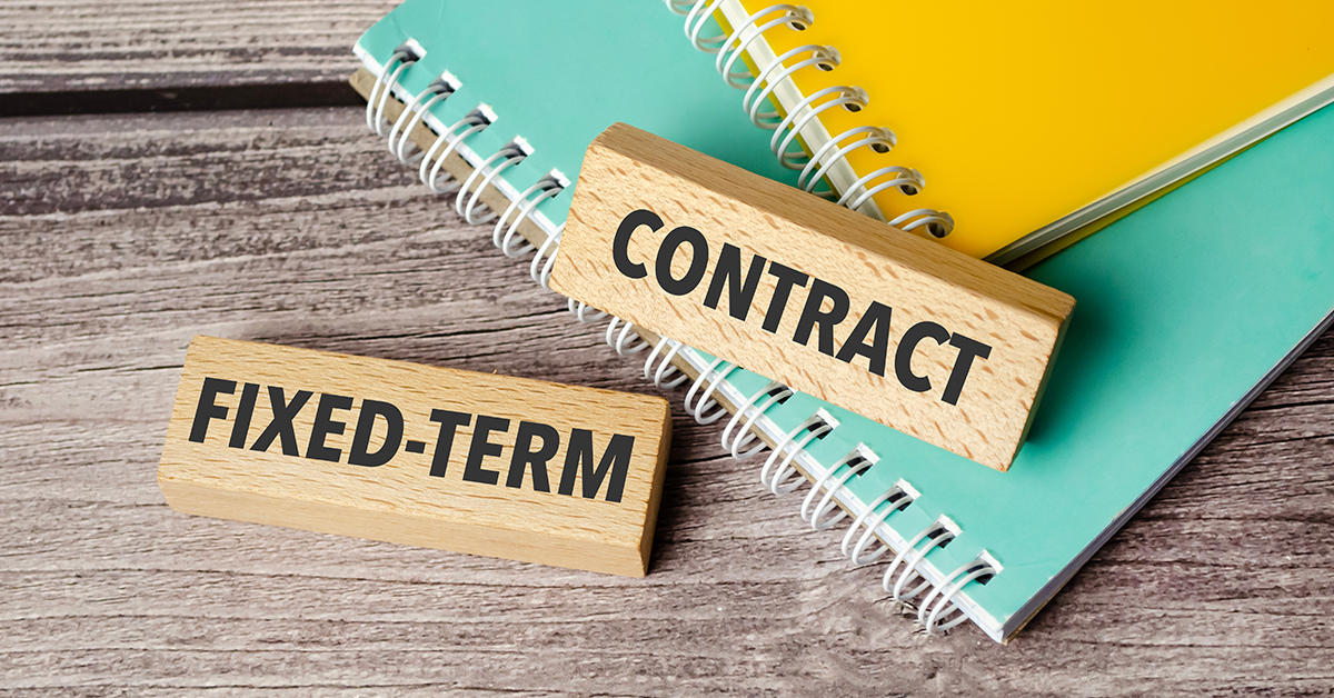 Fixed price government contracts