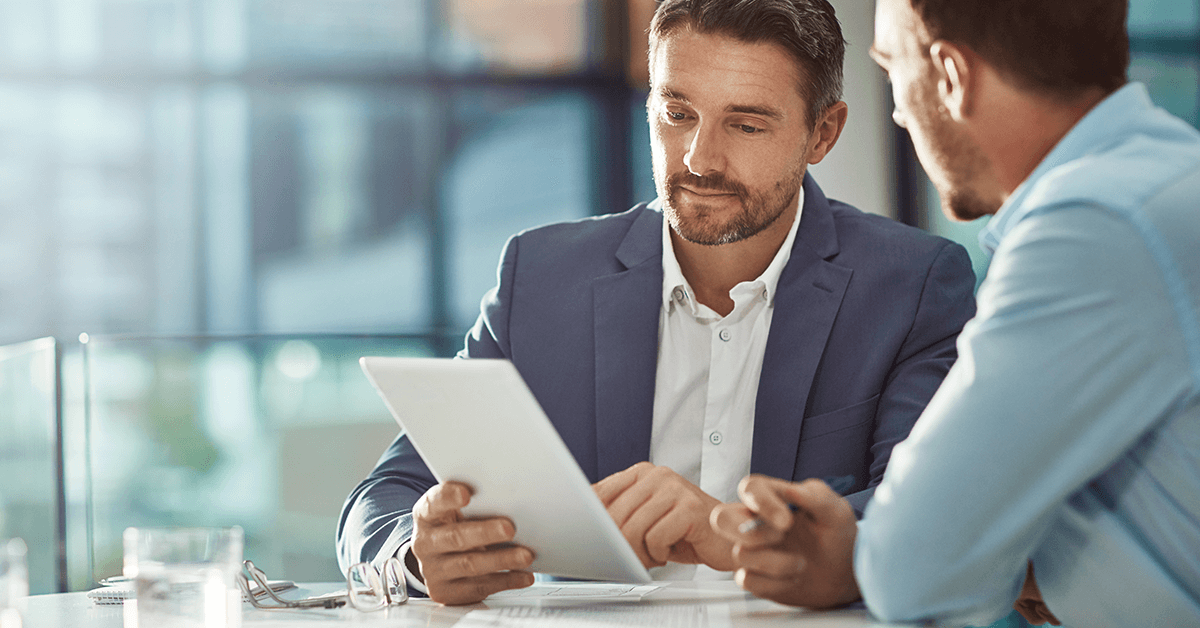 How To Prepare a Business Plan for Government Contracting Executive Gov Business people in the office workplace preparing a business plan